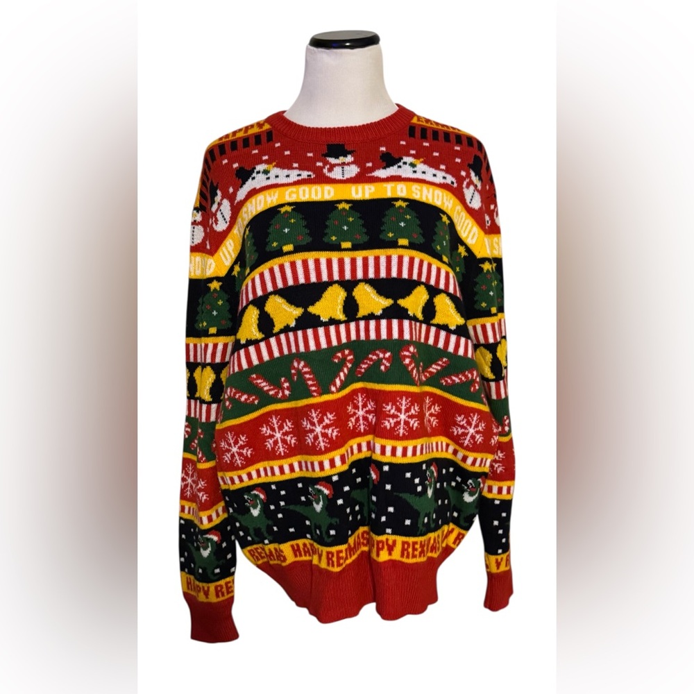 EUC H&M ugly christmas sweater size L